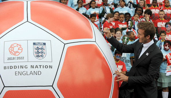 on selection as candidate host cities for England's 2018 World Cup bid.