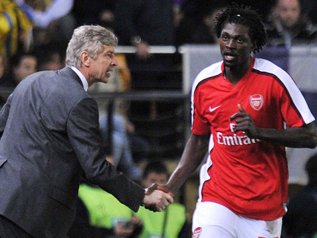 Wenger and Adebayor didn't always see eye-to-eye, and the striker's departure might be a positive for Arsenal