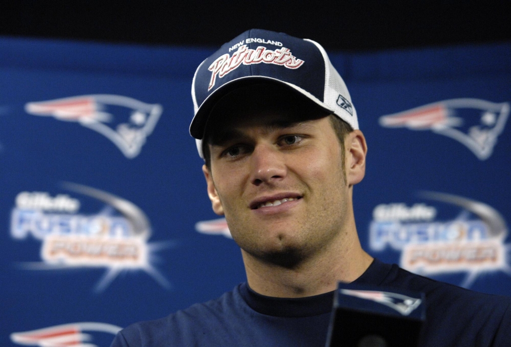 Focus of attention: Tom Brady will face a bunch of expectations from the UK crowd